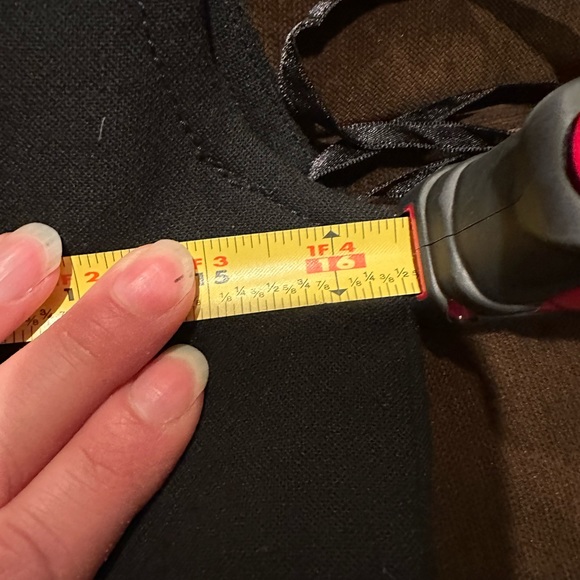 Talbots Midi Sleeveless Dress. Thick Material. Closure Zip In Back Sz 8 - Picture 14 of 15